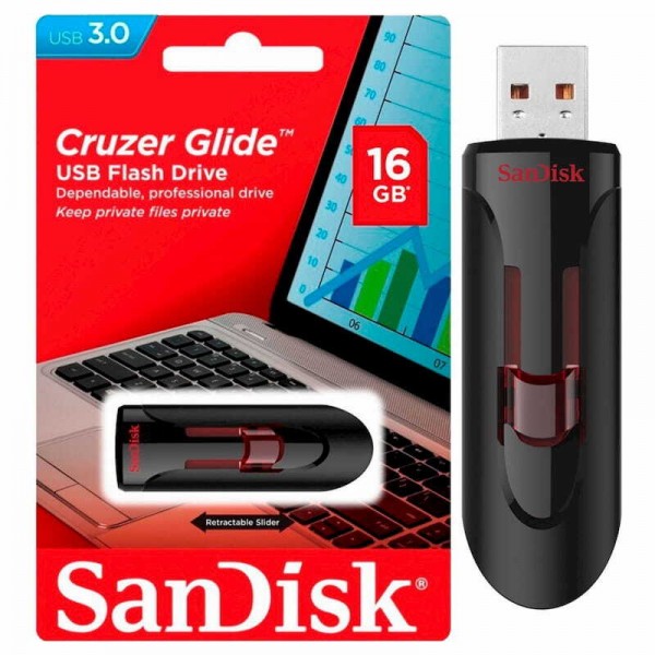 Sandisk Cruzer Glide Usb 3.0 Flash Bellek 16GB