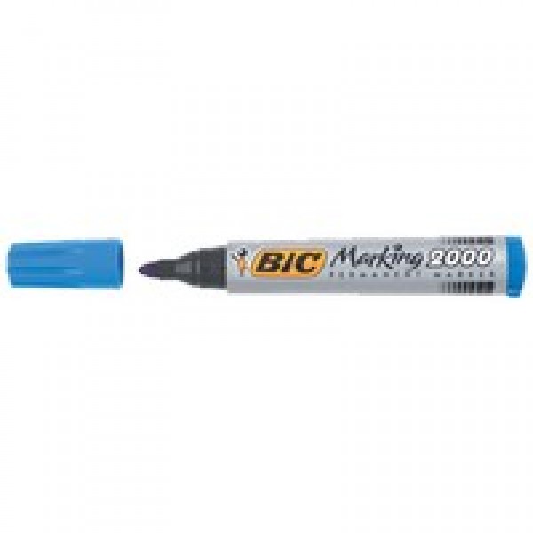 Bic Marking 2000 Permanent Markör Mavi