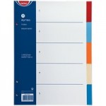 Noki Seperatör 5 Renkli Plastik A4