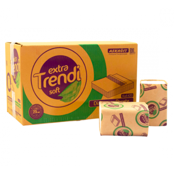 Trendi Dispenser Peçete 17x21 cm 150 Yaprak x 18 Adet