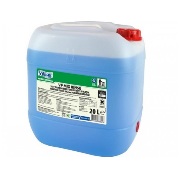 Viking Vp Mix Rinse Sert Sularda Etkili Endüstriyel Bulaşık Makinası Parlatıcısı 20 LT