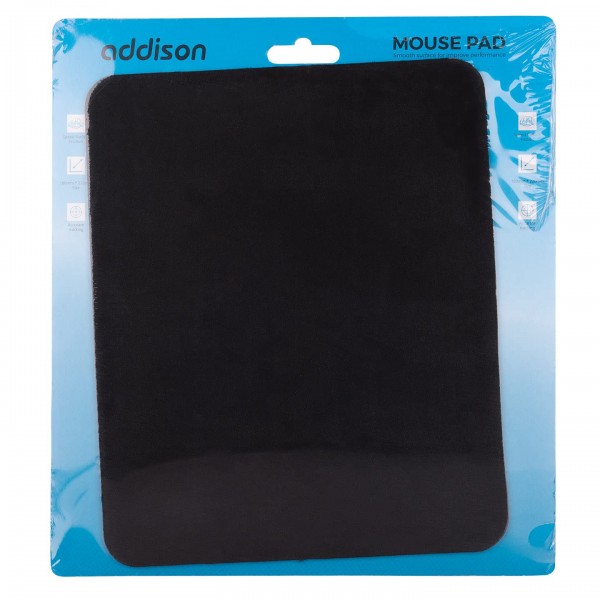 Addison Siyah  Mouse Pad (22cm x 17,5cm)