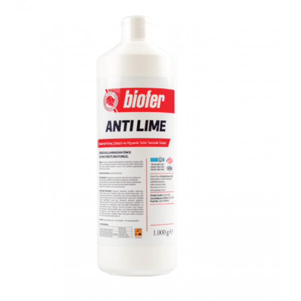 Biofer 1 Lt Anti Lime Kireç Çözücü Sıhhi Temizlik Ürünü