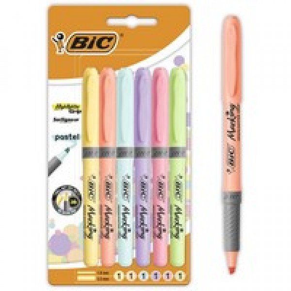 Bic Fosforlu Kalem 6'lı