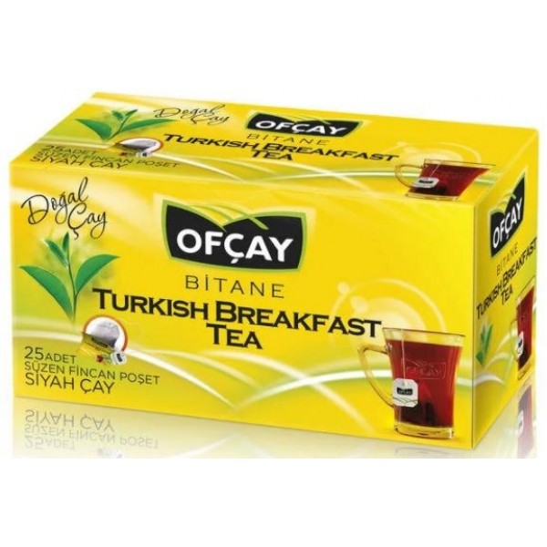 Ofçay Bitane Turkish Breakfast Tea Bardak Poşet Çay 100'lü