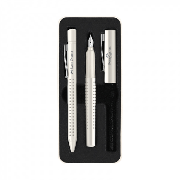 Faber Castell Grip 2010 Dolma-Tükenmez Kalem Seti Coconut