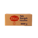 Dizi Tek Sargılı Küp Şeker 5 Kg