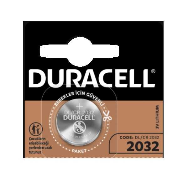 Duracell Düğme Pil 2032 3V Tekli