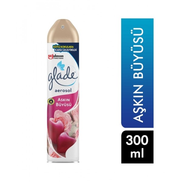 Glade Aerosol Oda Parfümü Aşkın Büyüsü 300 Ml	
