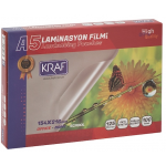 Kraf Laminasyon Filmi Parlak A5 125 Mic. 100'lü