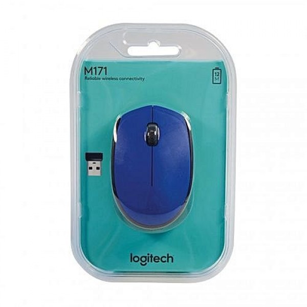 Logitech M171 Kablosuz Mouse Mavi