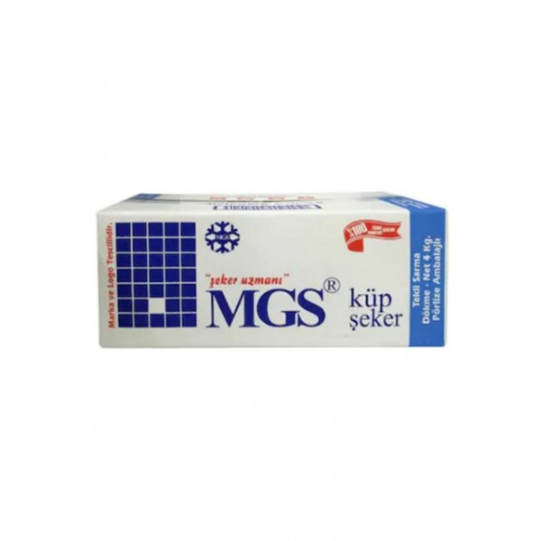 Mgs Tek Sargılı Küp Şeker 4 Kg