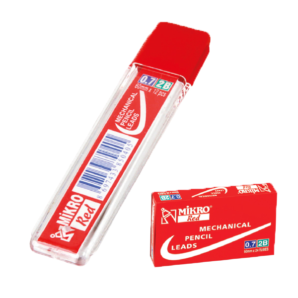 Mikro Min Uç  2B 0.7 Kırmızı