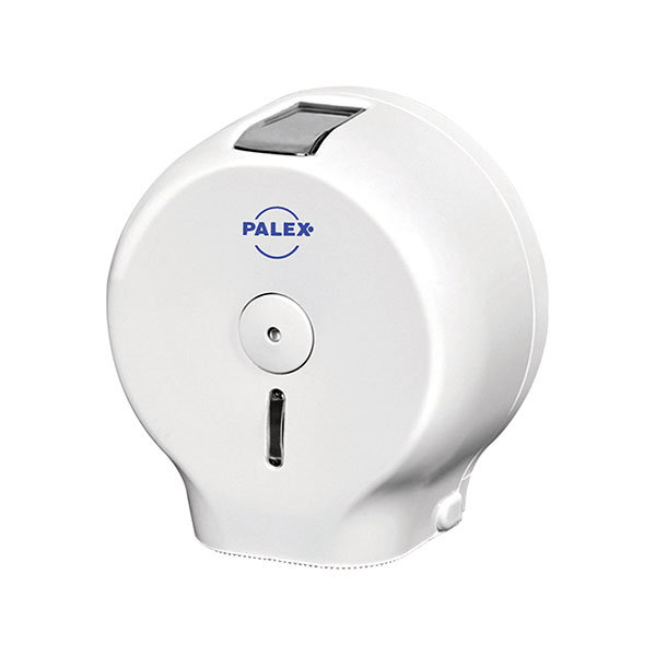 Palex Jumbo Dıştan Çekmeli Tuvalet Kağıdı Dispenseri - Beyaz