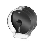 Palex Jumbo Dıştan Çekmeli Tuvalet Kağıdı Dispenseri - Şeffaf Füme