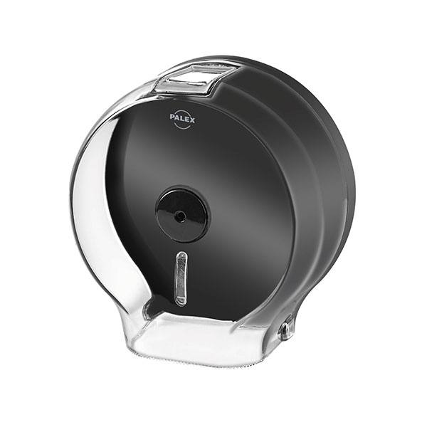 Palex Jumbo Dıştan Çekmeli Tuvalet Kağıdı Dispenseri - Şeffaf Füme