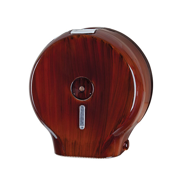 Palex Jumbo Dıştan Çekmeli Tuvalet Kağıdı Dispenseri - Ahşap Görünümlü