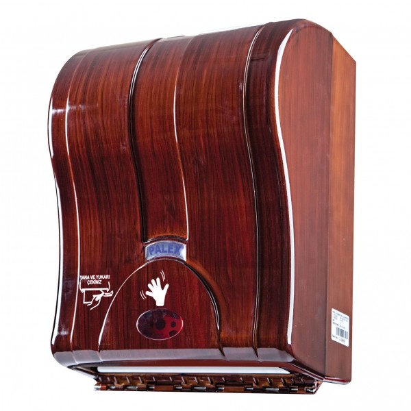 Palex Prestij Sensörlü Havlu Dispenseri - Ahşap Görünümlü 21 cm