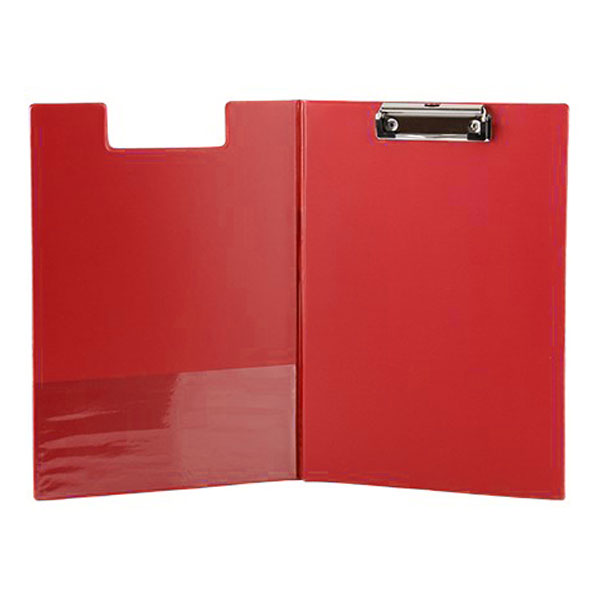 Kraf A4 Sekreterlik .Siyah Kapaklı Kırmızı