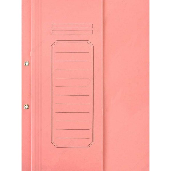 Alemdar Lüks Yarım Kapak Pembe Telli Dosya 25'li Paket