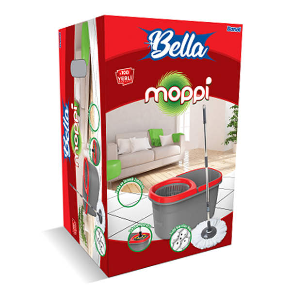 Banat Bella Moppi Fonksiyonel Temizlik Seti