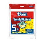 Banat Bella %30 Mikrofiberli Temizlik Bezi - 5 Adet