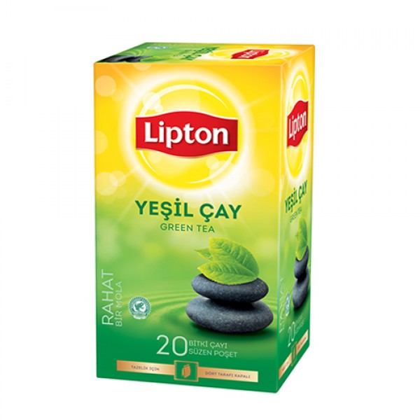 Lipton Bardak Poşet Yeşil Çay 1.5 G X 20 Adet