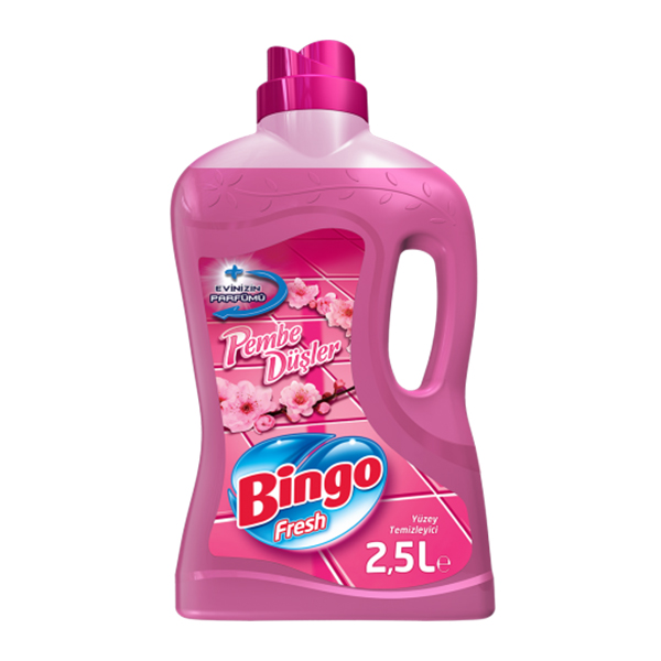 Bingo Fresh Yüzey Temizleyici Pembe Düşler 2500ml