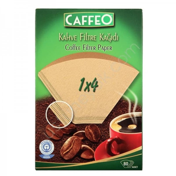Caffeo Filtre Kahve Kağıdı 1x4 80'li