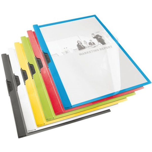 Esselte Sıkıştırmalı Dosya Sırttan Klips Kırmızı