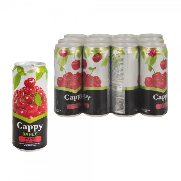 Cappy Meyve Suyu Vişne Aromalı 250 ml X 12 Adet
