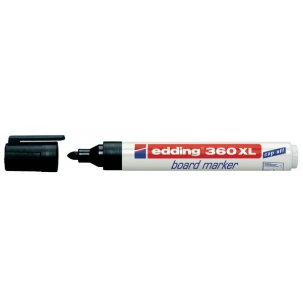 Edding Beyaz Tahta Kalemi Cap-off E-360xl Siyah