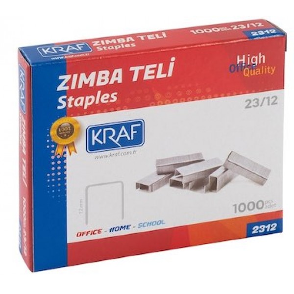Kraf Zımba Teli 23/12 1000 Lİ