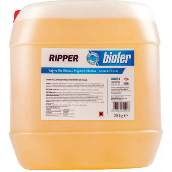 Biofer 20 Lt Ripper Yağ ve Kir Sökücü
