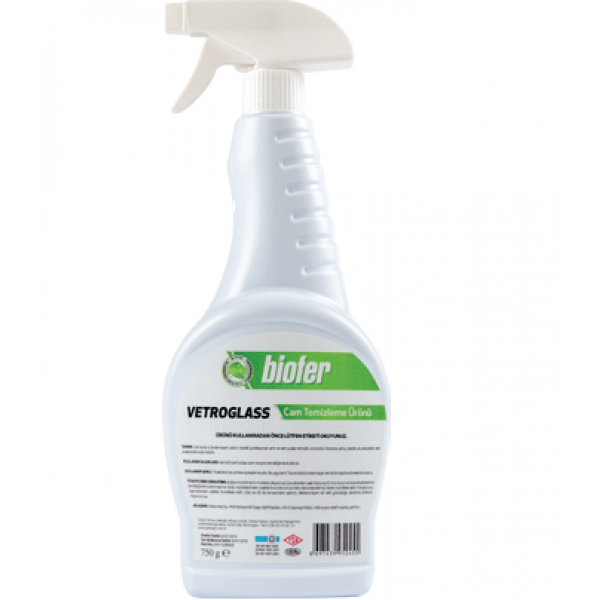 Biofer 750 Ml Vetro Glass Cam Sil 